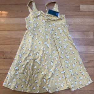 NWT Wild Fable yellow floral size small summer dress